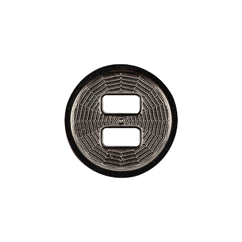 Italian Silver Spider Web Slated Metal Button - 32L/20mm - Joann Fabrics