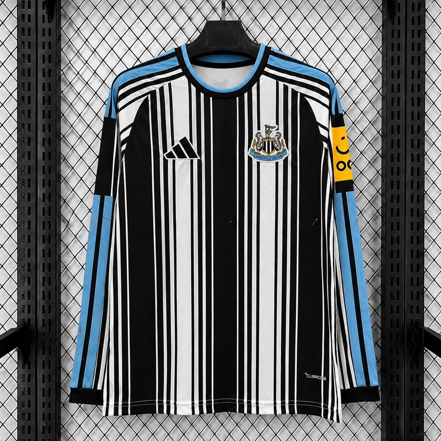 Newcastle United 26-27 Home Long Sleeves Jersey - Fans Version - UnitedFutballJersey