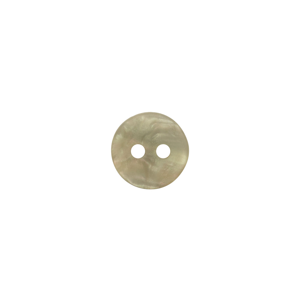 Plastic 2-Hole Button - 16L/10mm - Shimmering Light Olive Green - Joann Fabrics