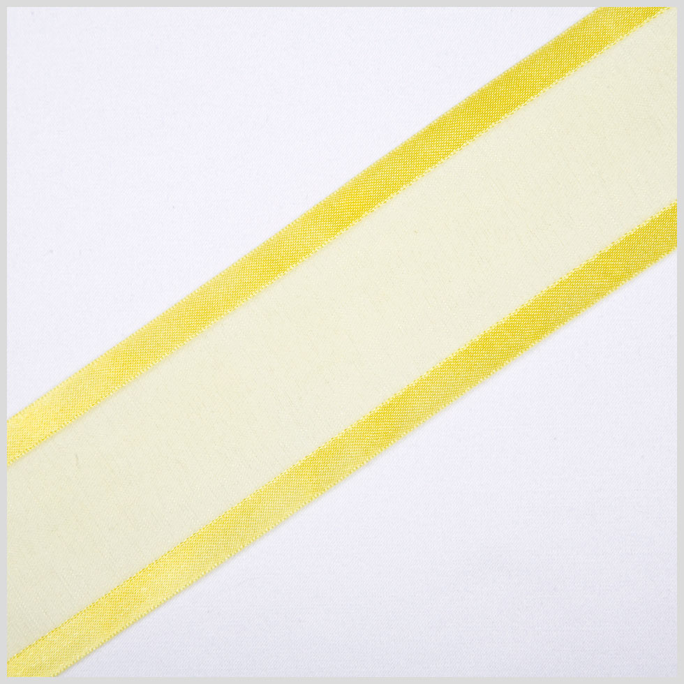 Yellow Sheer Ribbon - 1.5