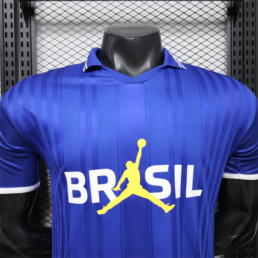 Brazil 2026 Jordan Royal Blue Special Jersey - Fans Version - UnitedFutballJersey