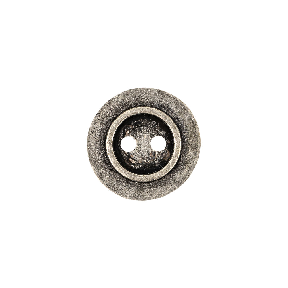 Silver Metal Coat Button - 24L/15mm - Joann Fabrics