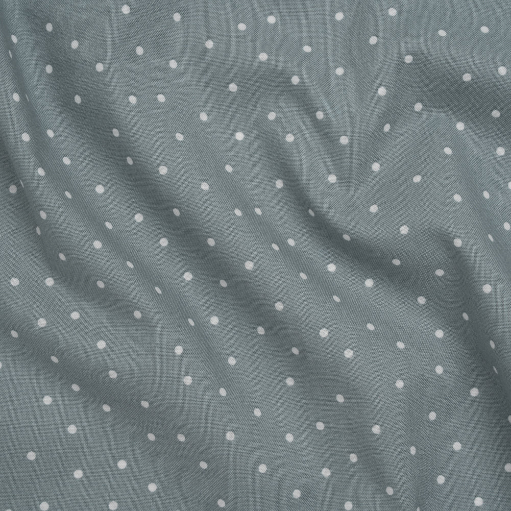Printed Quilting Cotton by Ghazal Razavi for FIGO Studio - Pea Flower Polka Dots - Nest Collection - Joann Fabrics
