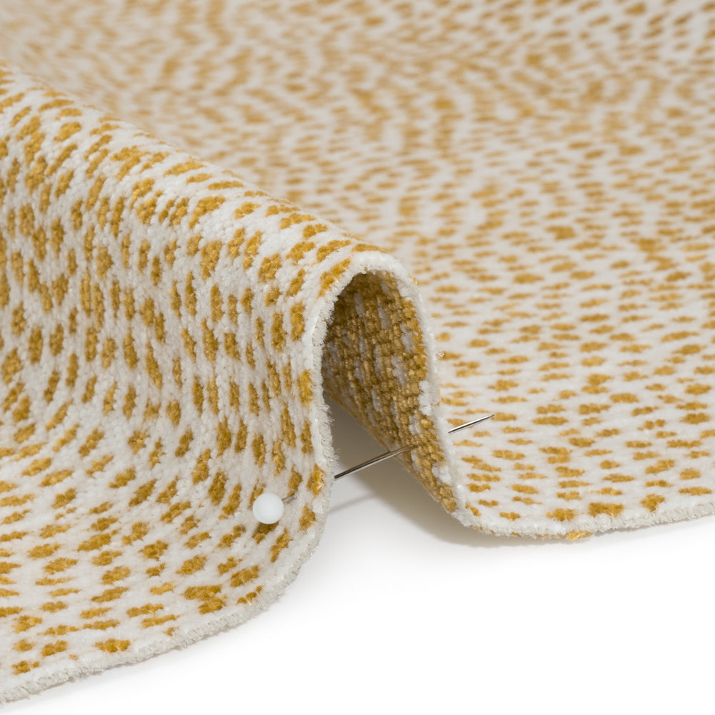 Upholstery Chenille - Citrus Spotted - Remus Collection - Joann Fabrics