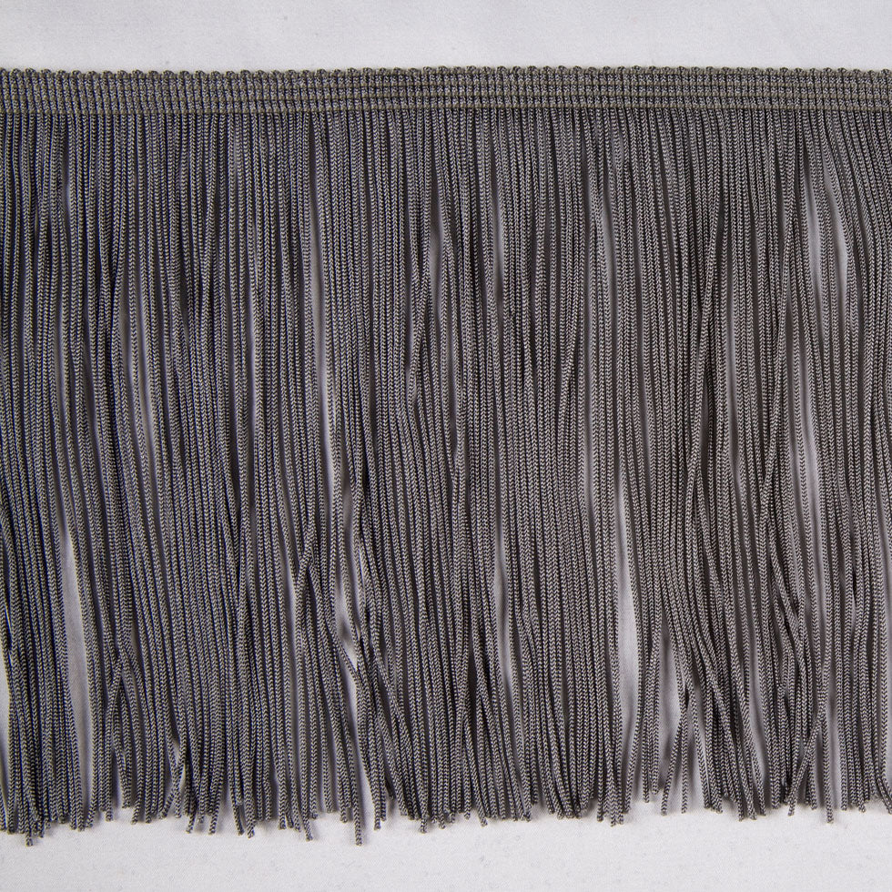 Pewter Chainette Fringe - 6