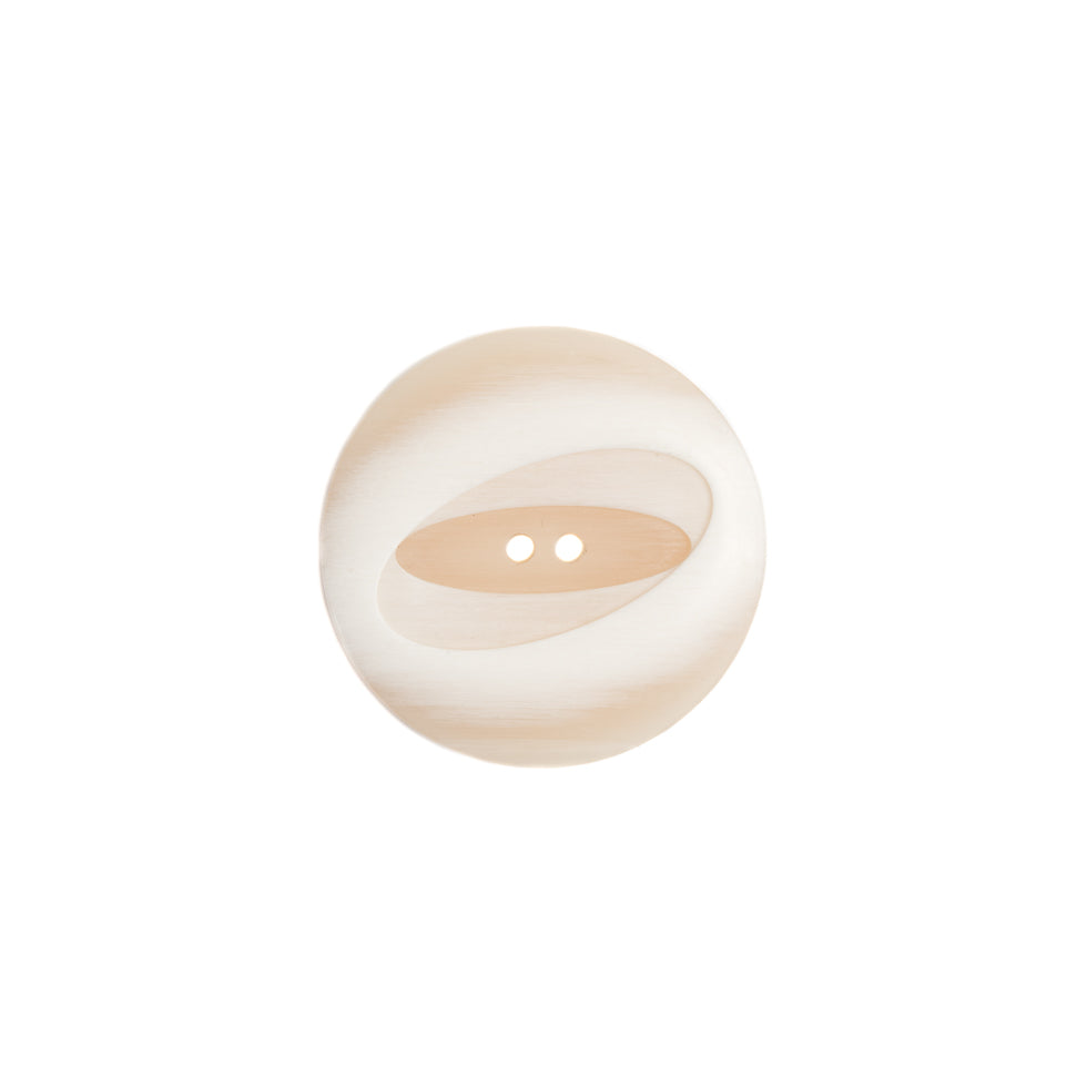 Italian Ivory 2-Hole Plastic Button - 28L/18mm - Joann Fabrics