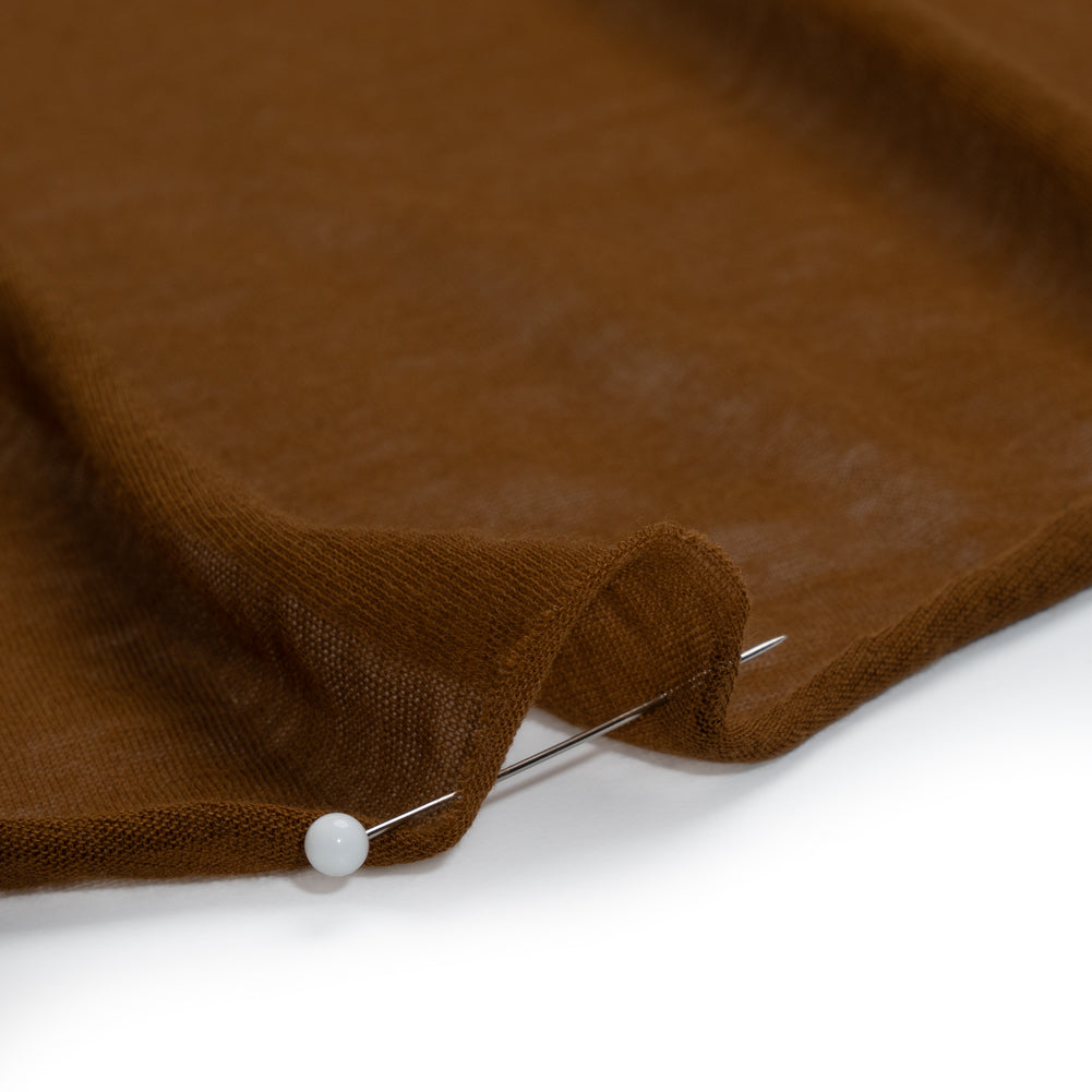 Featherweight Cotton Jersey - Warm Brown - Designer Deadstock - Joann Fabrics