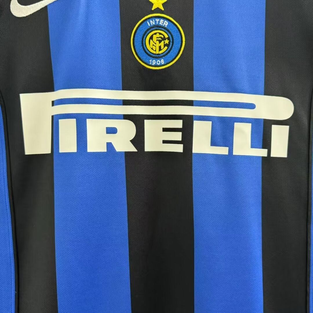 2004/2005 Retro Inter Milan Home Football Jersey 1:1 Thai Quality