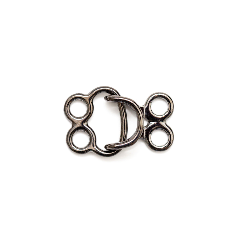 Italian Fancy Gunmetal Hook and Eye Closure - Joann Fabrics