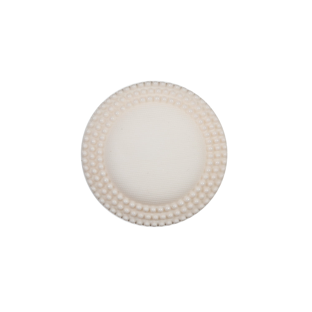 Italian Beige Textured Plastic Button - 32L/20mm - Joann Fabrics