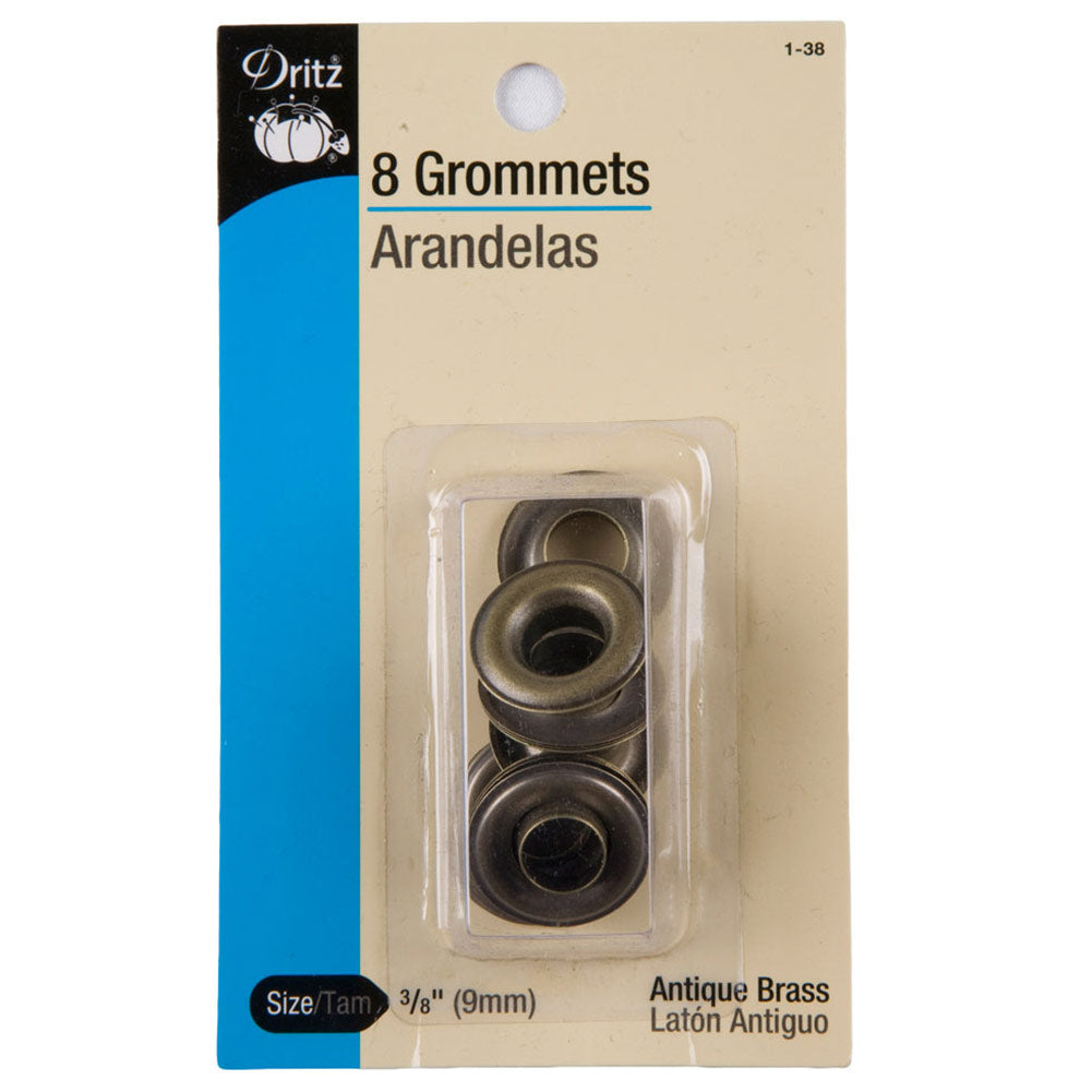 Dritz Antique Brass Grommets Size 3/8 - 8ct - Joann Fabrics