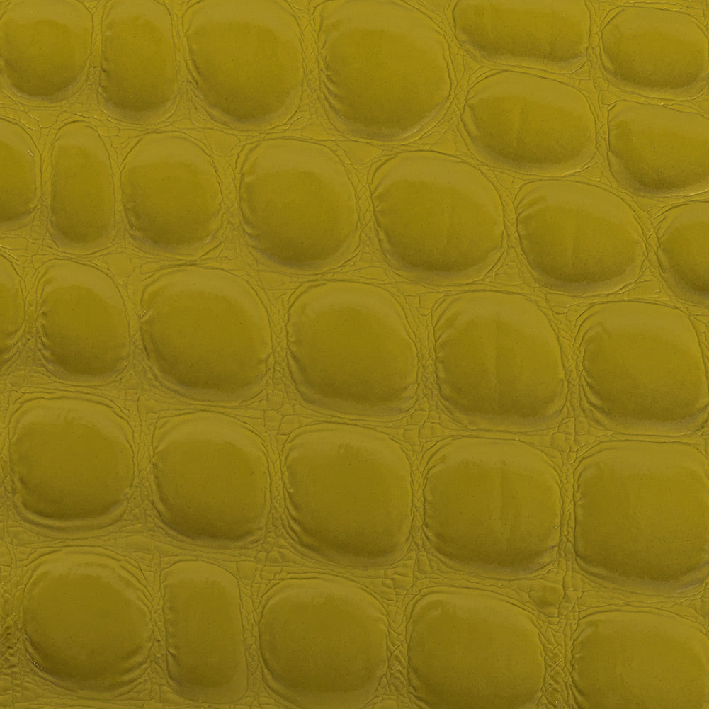 Alligator 3D Embossed Vinyl - Avocado - Congaree Collection - Joann Fabrics