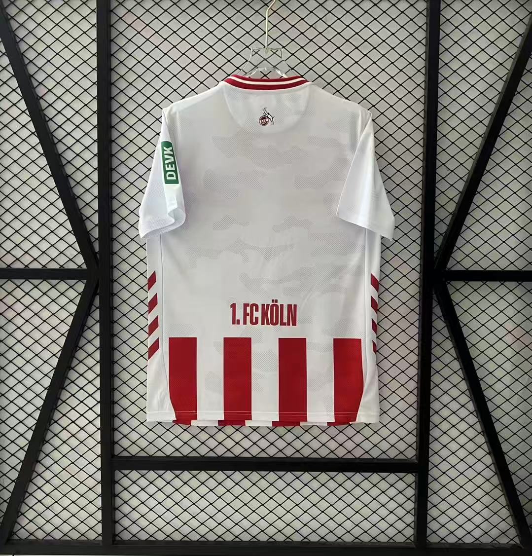 2025/2026 FC Köln Home Football Jersey 1:1 Thai Quality