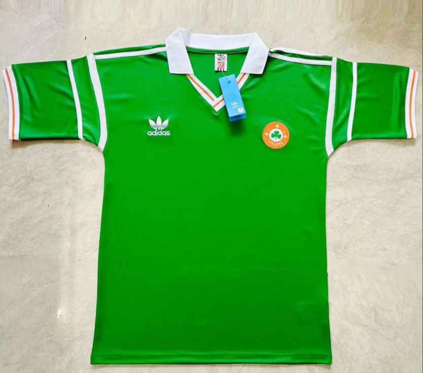 1988 Retro Ireland Third Home Football Shirt 1:1 Thai Quality