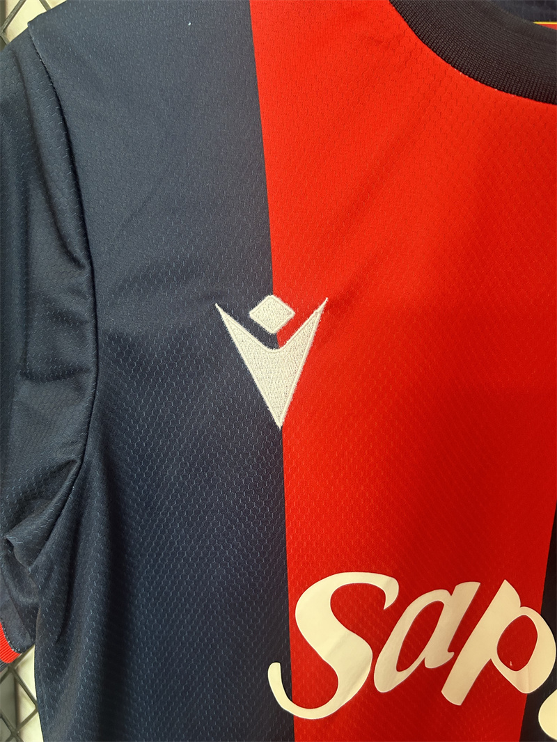 2024/2025 Bologna Home Soccer Jersey 1:1 Thai Quality
