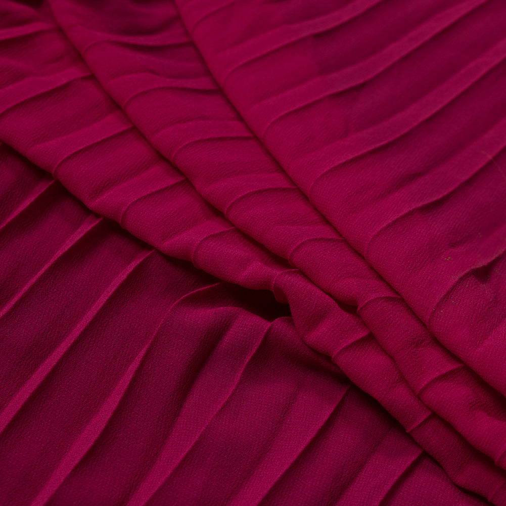 Accordion Pleated Chiffon - Bittersweet - Etereo Collection - Joann Fabrics