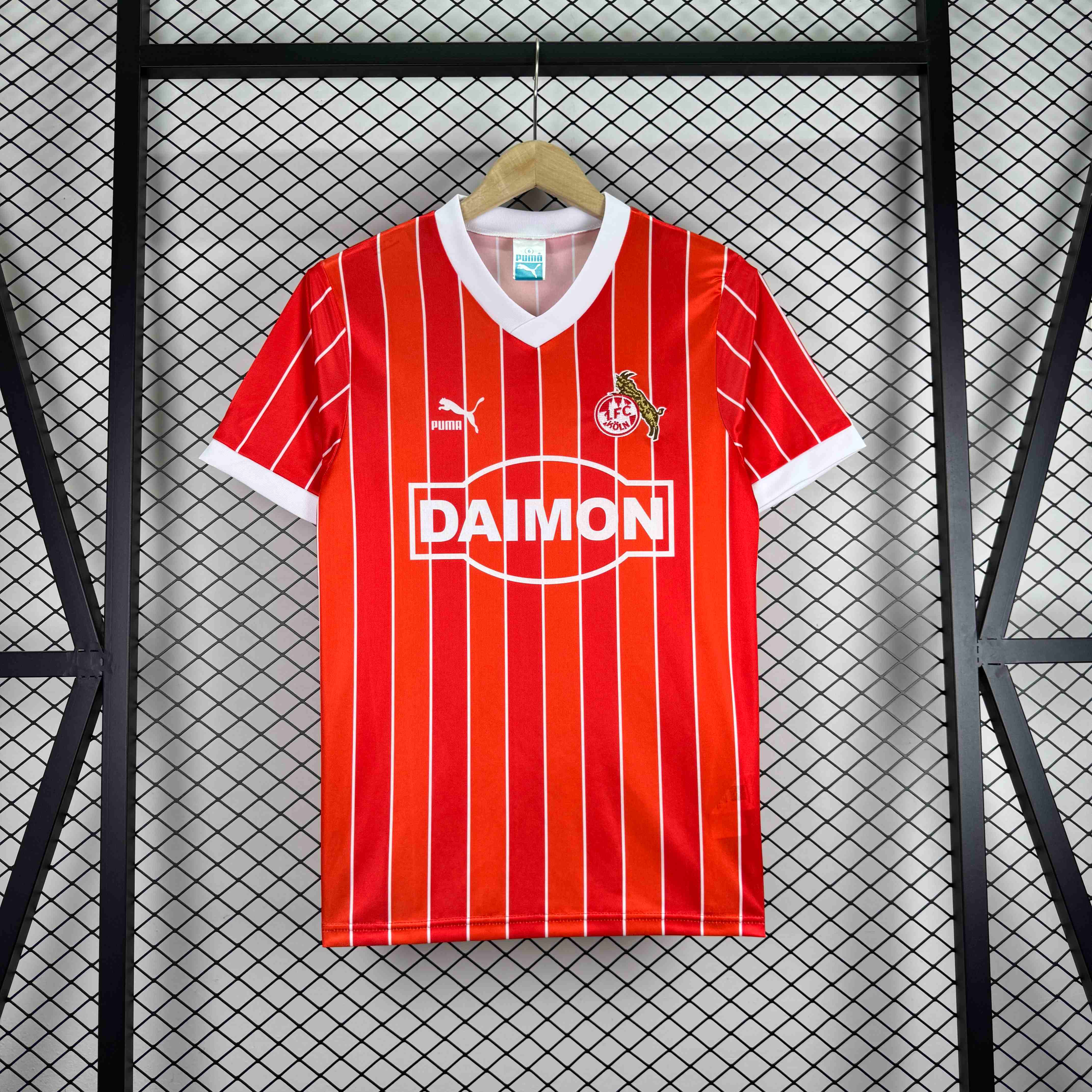 1985/1986 Retro FC Köln Away Football Jersey 1:1 Thai Quality