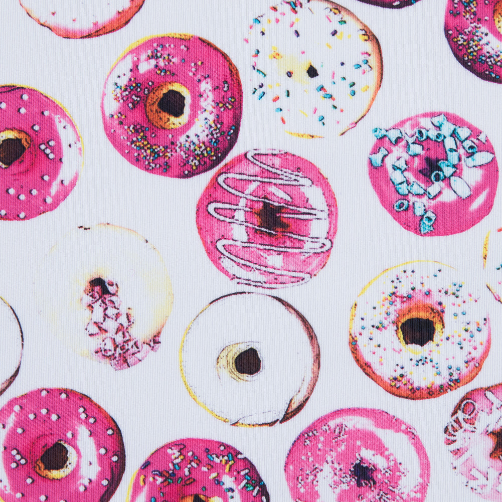 Strawberry Donuts Caye UV Protective Compression Swimwear Tricot with Aloe Vera Microcapsules - Joann Fabrics