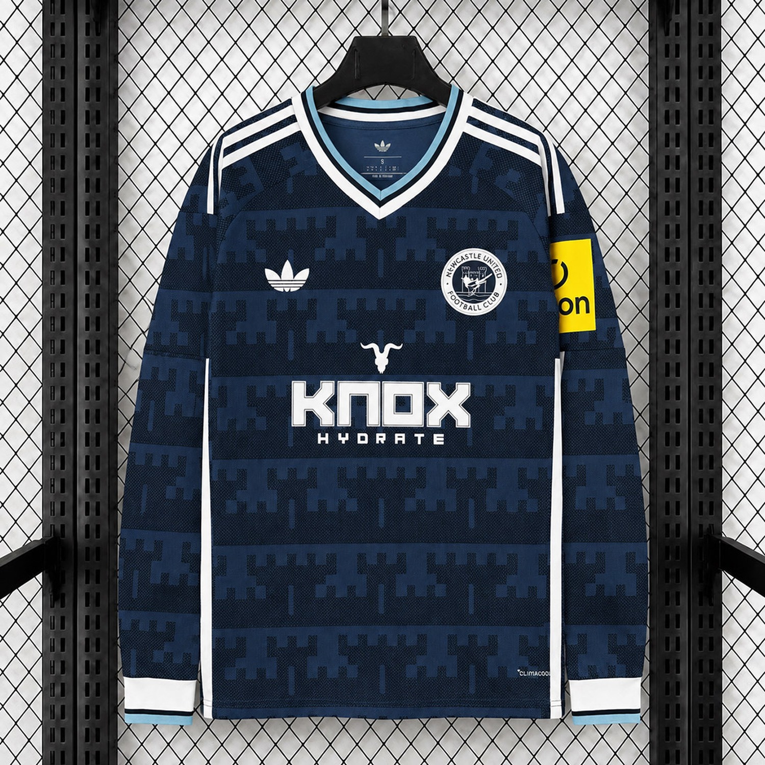 Newcastle United 26-27 Away Long Sleeves Jersey - Fans Version - UnitedFutballJersey