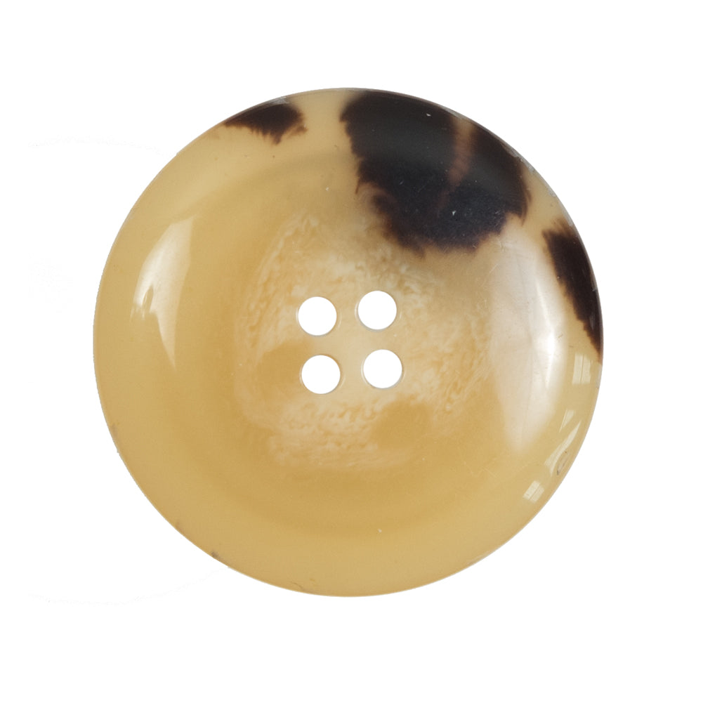 Tan and Brown Plastic 4-Hole Button - 45L/29mm - Joann Fabrics