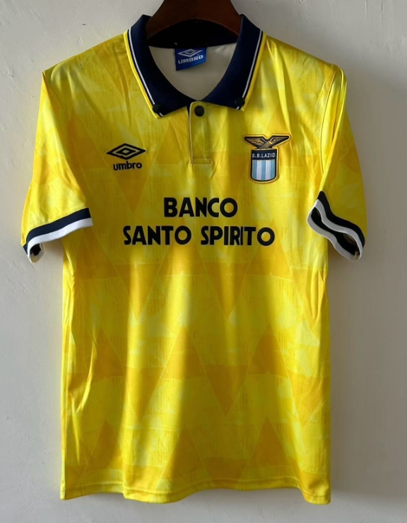 1991 Retro Lazio Away Soccer Jersey 1:1 Thai Quality