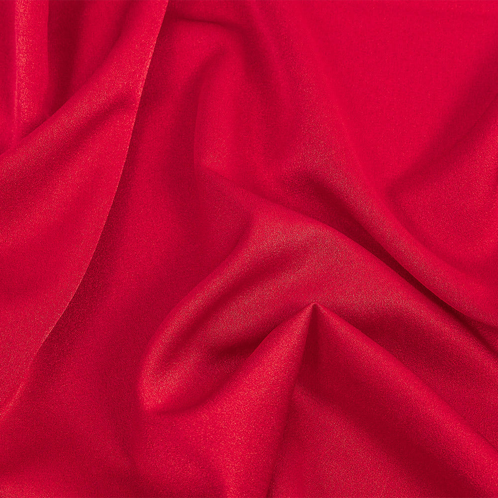 Lux Polyester Crepe Back Satin - Red - Isla Collection - Joann Fabrics