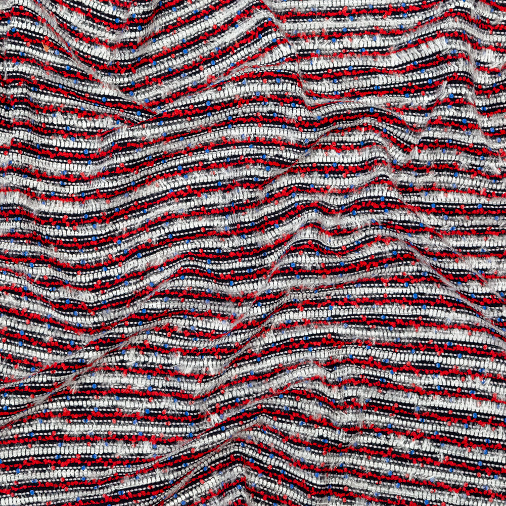 Red, White and Blue Blended Wool Tweed - Joann Fabrics