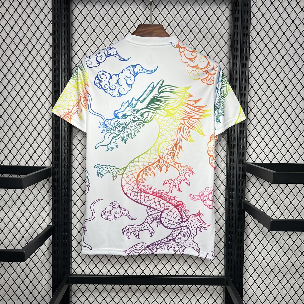 2024/2025 Real Madrid White Cailong Special Edition Jersey