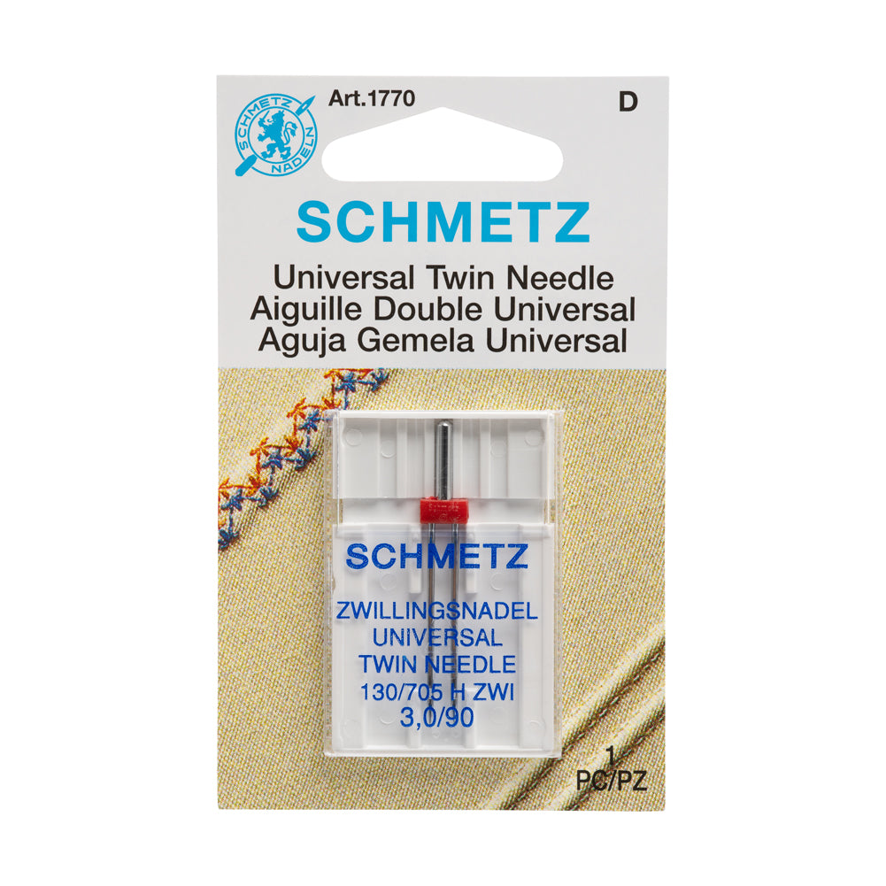 Schmetz Universal Twin Machine Needle - 3.0/90 - 1 ct - Joann Fabrics