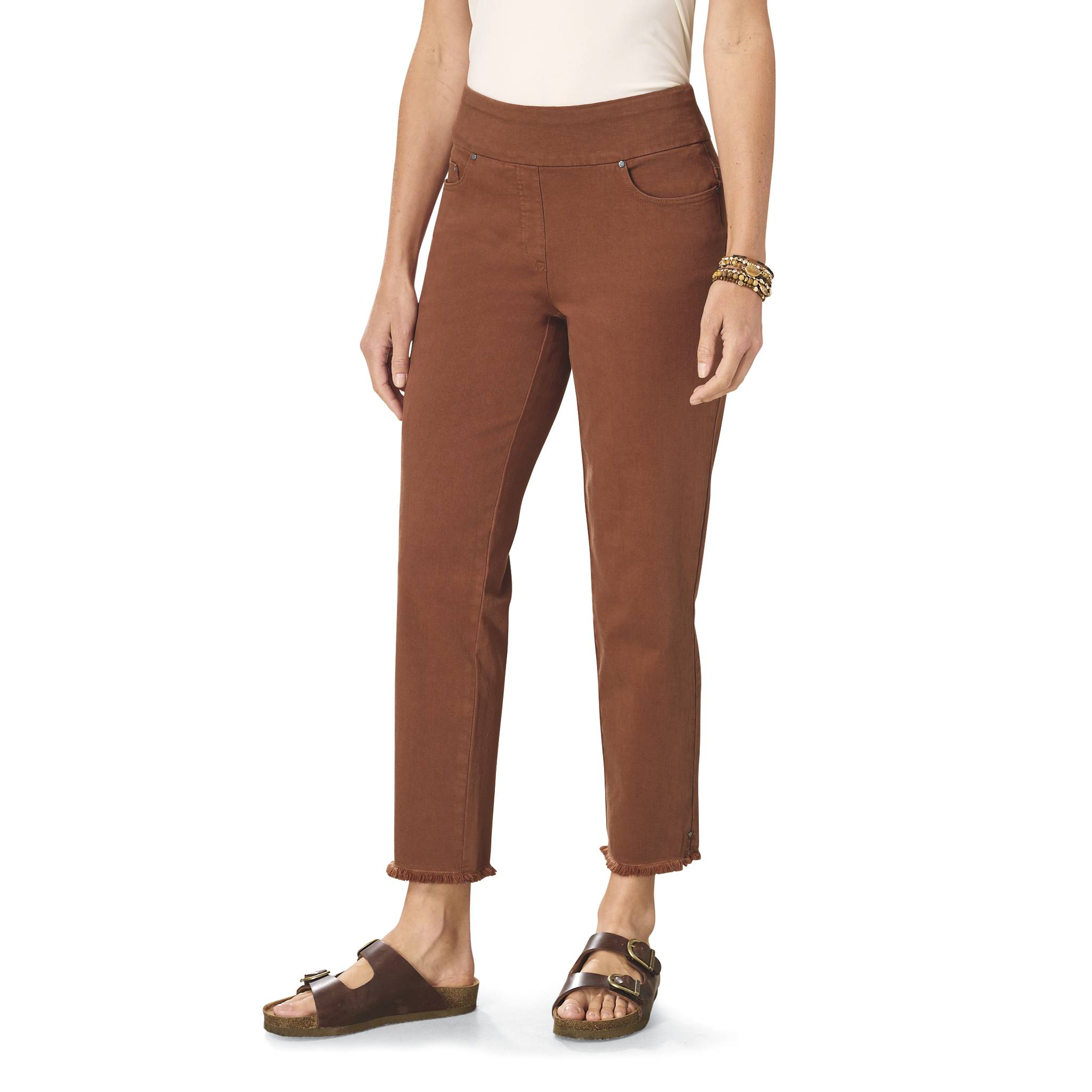 Slimsation Fringe Ankle Pant - Northstyle Catalog