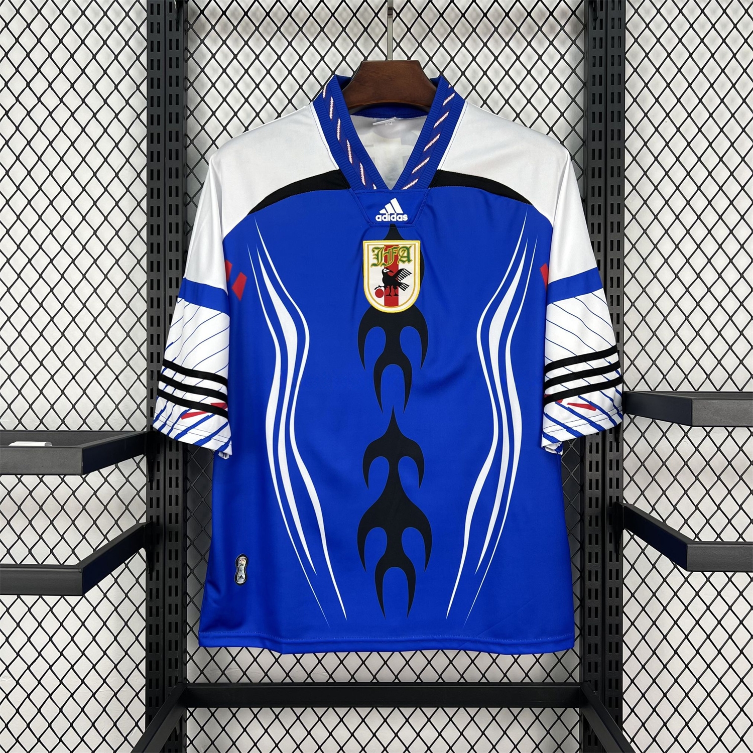 Japan 2026 Retro Style Blue Jersey - Fans Version - UnitedFutballJersey