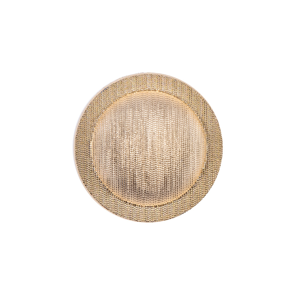 Italian Gold Plated Shank-Back Button - 36L/23mm - Joann Fabrics