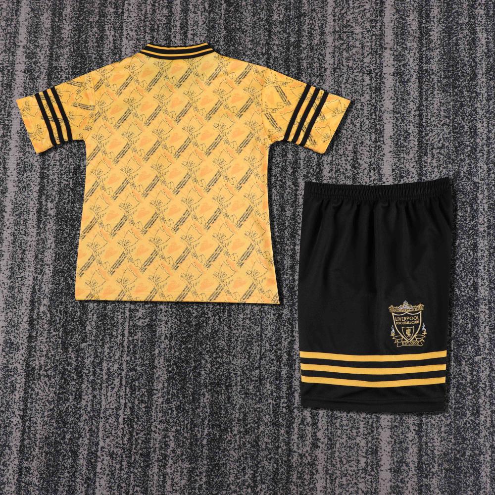 1994-1996 Retro Liverpool Third Away Football Jersey 1:1 Thai Quality Kids Size