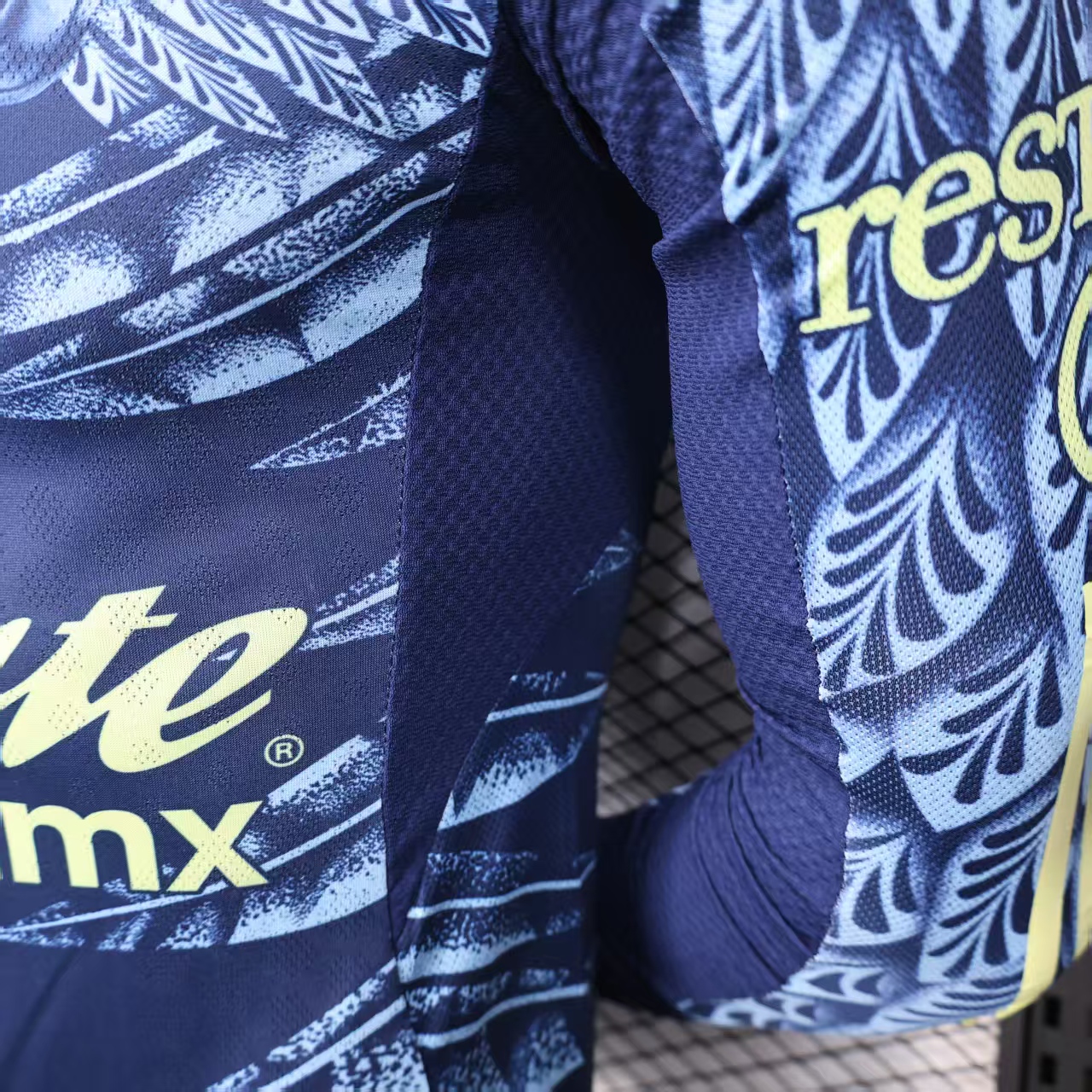 2025/2026 Long Sleeve Player Version Club América Away Football Jersey 1:1 Thai quality