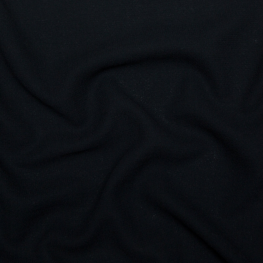 Italian Midnight Navy Creped Wool Double Cloth - Joann Fabrics