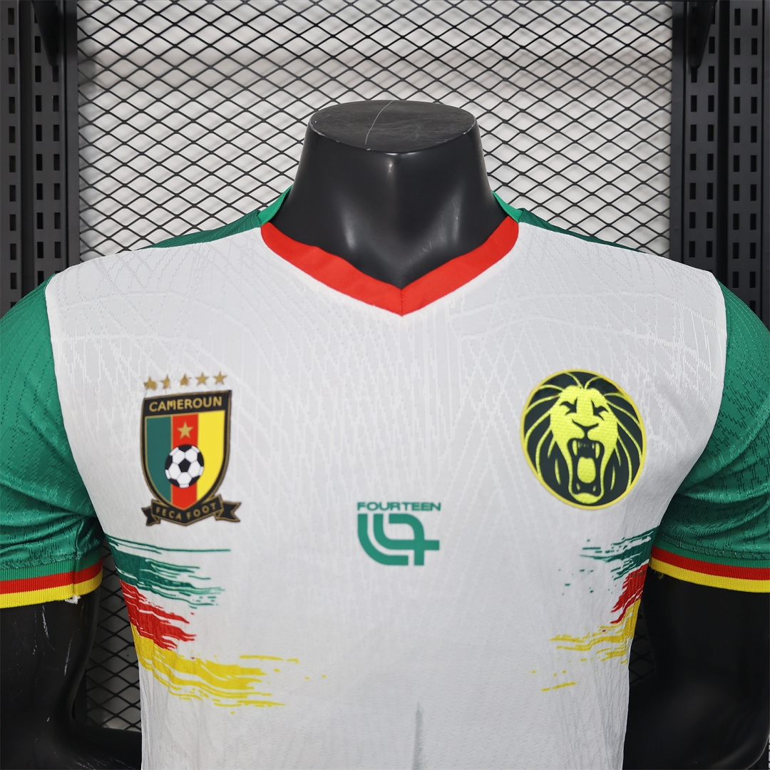 Cameroon 25-26 Third Jersey - Player Version - UnitedFutballJersey