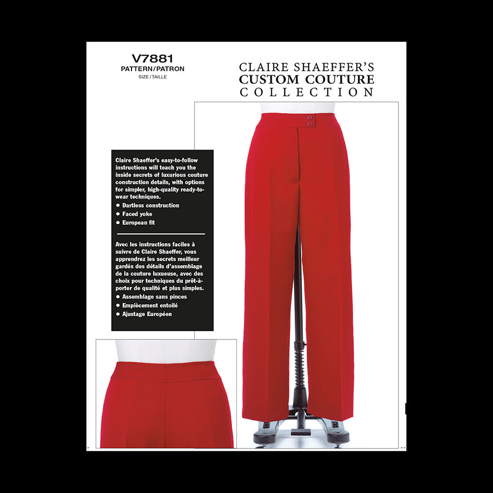 Vogue Misses' Pants Pattern V7881 Sizes 6,8,10 - Joann Fabrics
