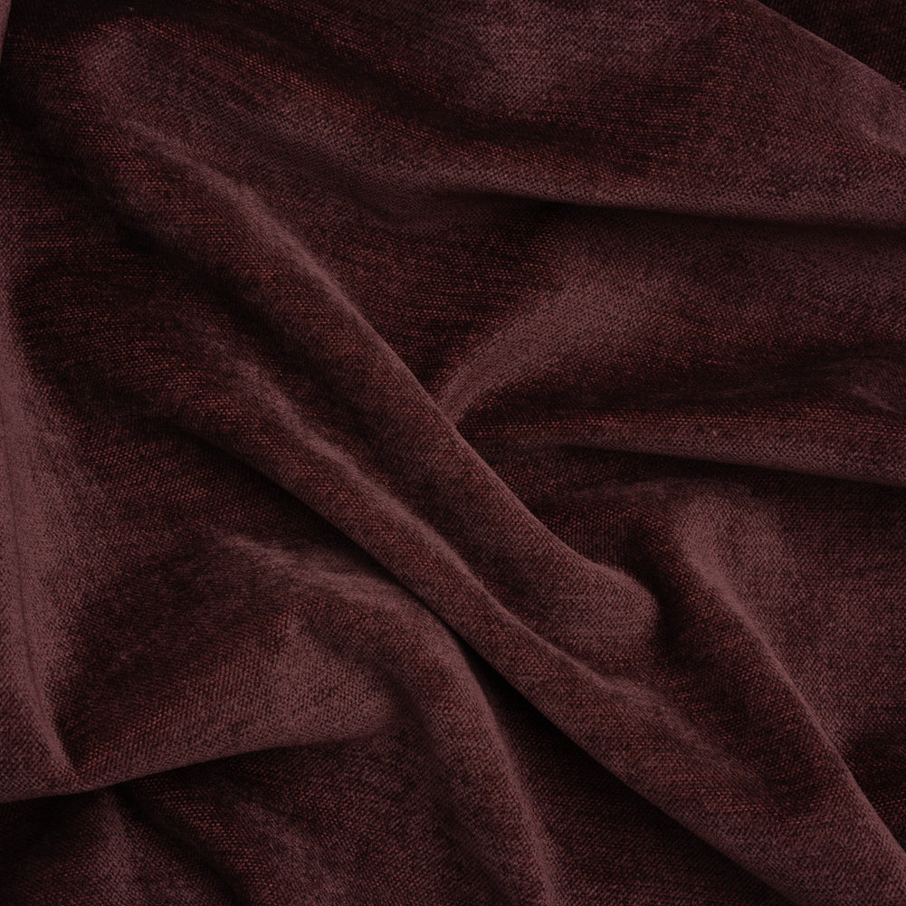 Upholstery Chenille with Latex Backing - Plum - Tonnet Collection - Joann Fabrics