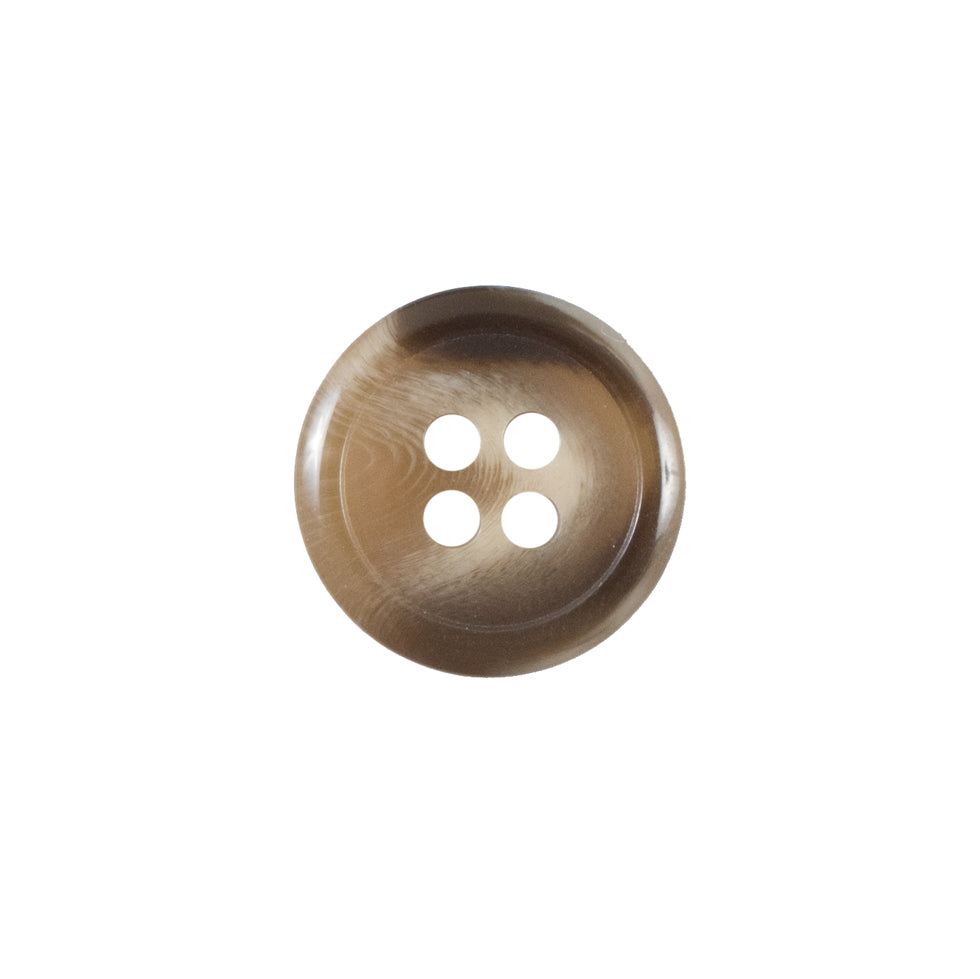 Brown 4-Hole Plastic Button - 24L/15mm - Joann Fabrics