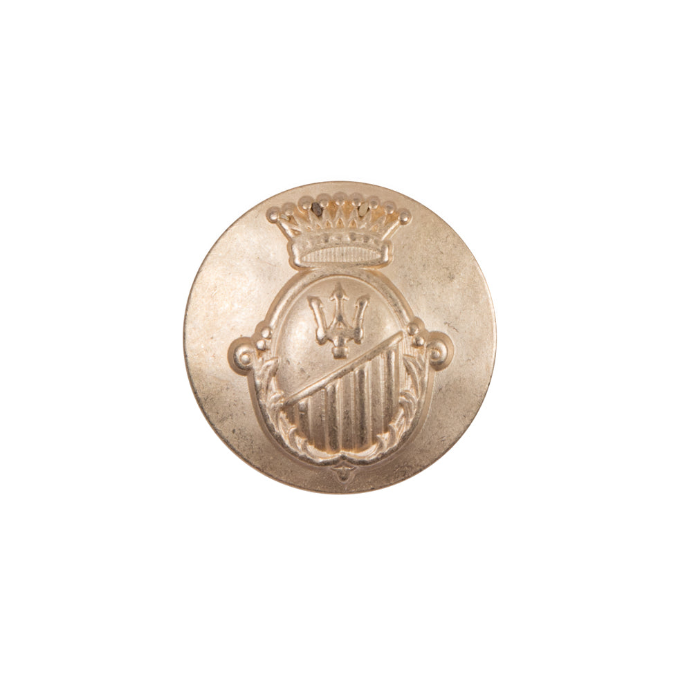 Italian Gold Zamac Button - 32L/20mm - Joann Fabrics