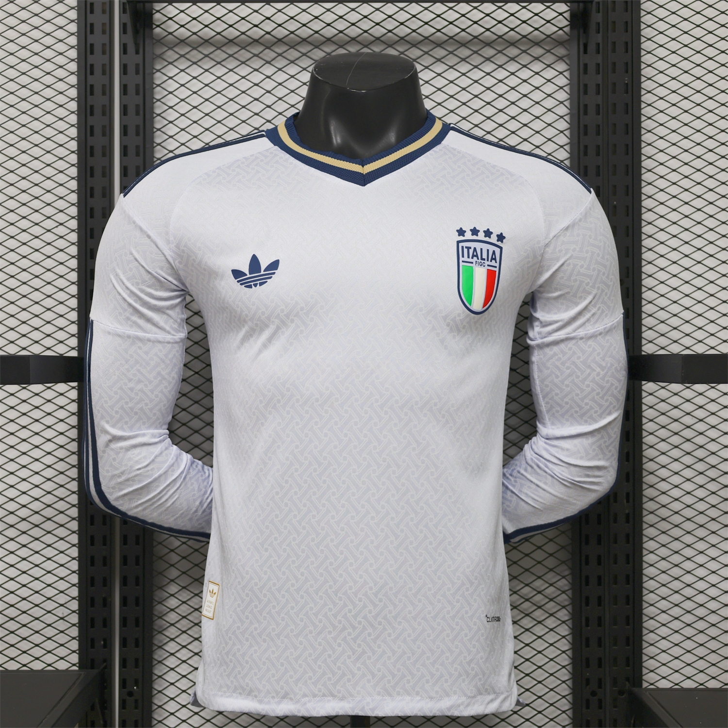 Italy 2026 Away Long Sleeves Jersey - Player Version - UnitedFutballJersey