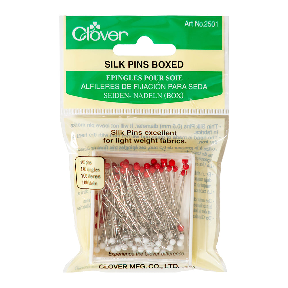 Clover Silk Pins Box - 100 ct - Joann Fabrics