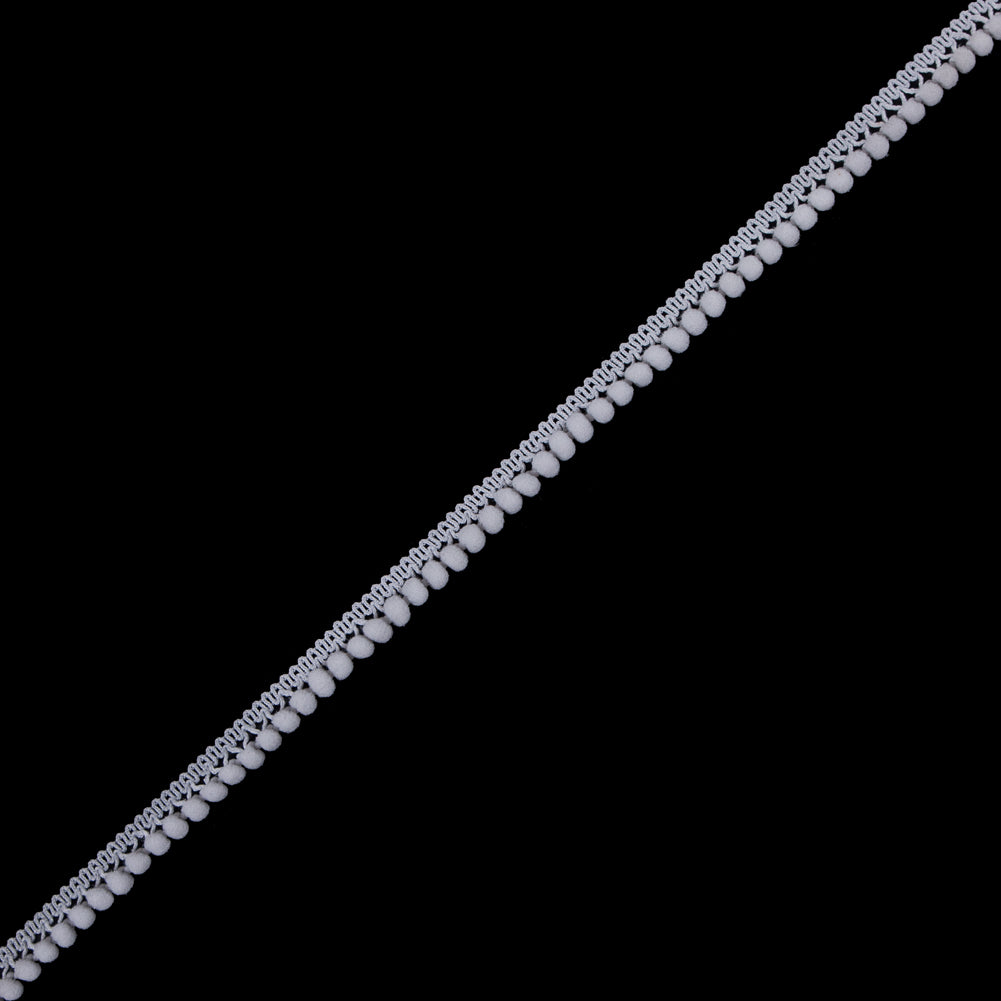 European Silver Single Row Mini Pom Pom Trim - Joann Fabrics