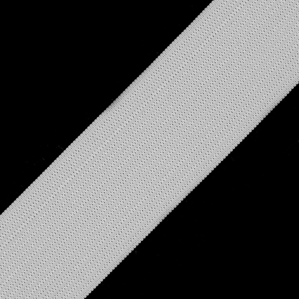 White Elastic - 1.25