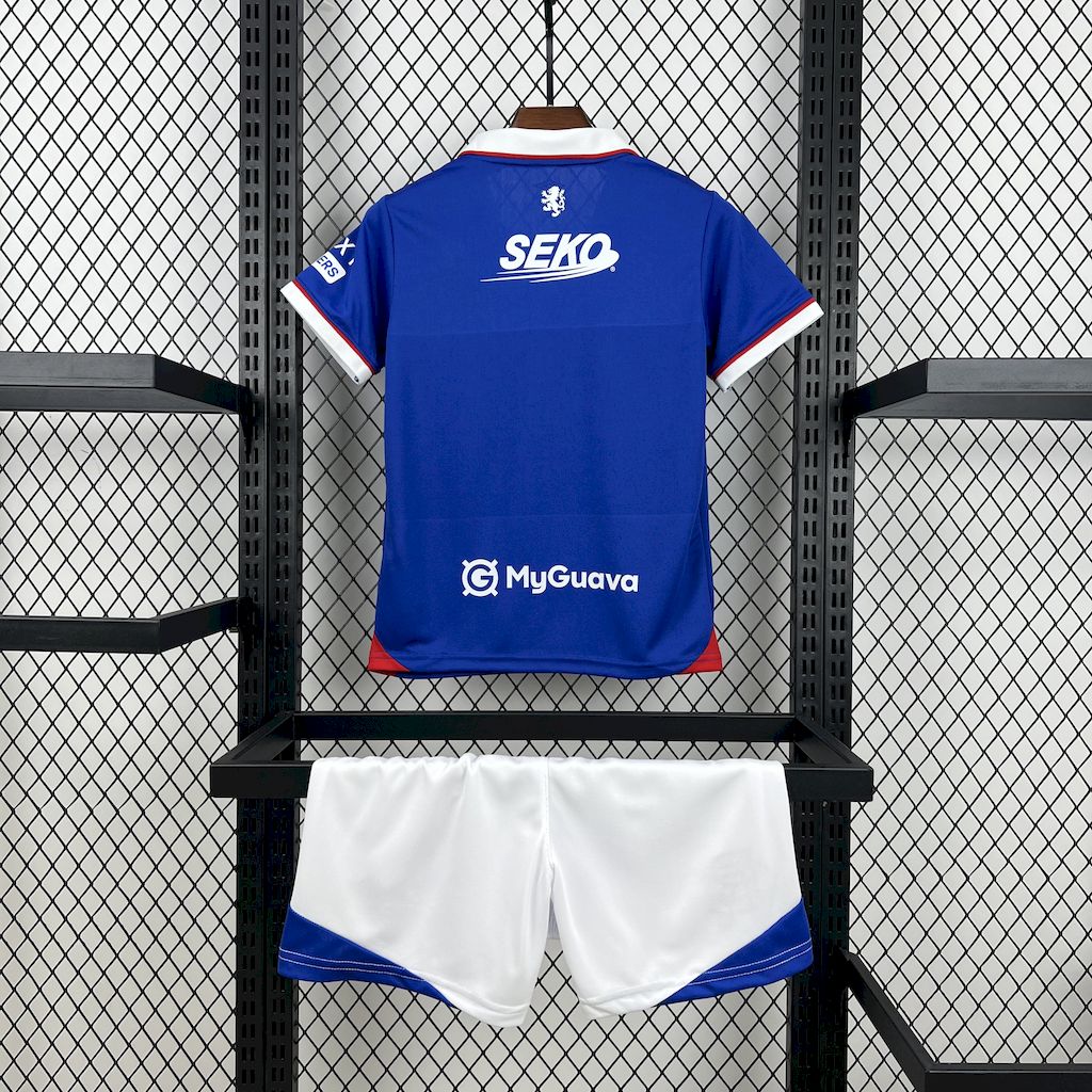 2025/2026 Rangers Home Football Shirt 1:1 Thai Quality Kids Size