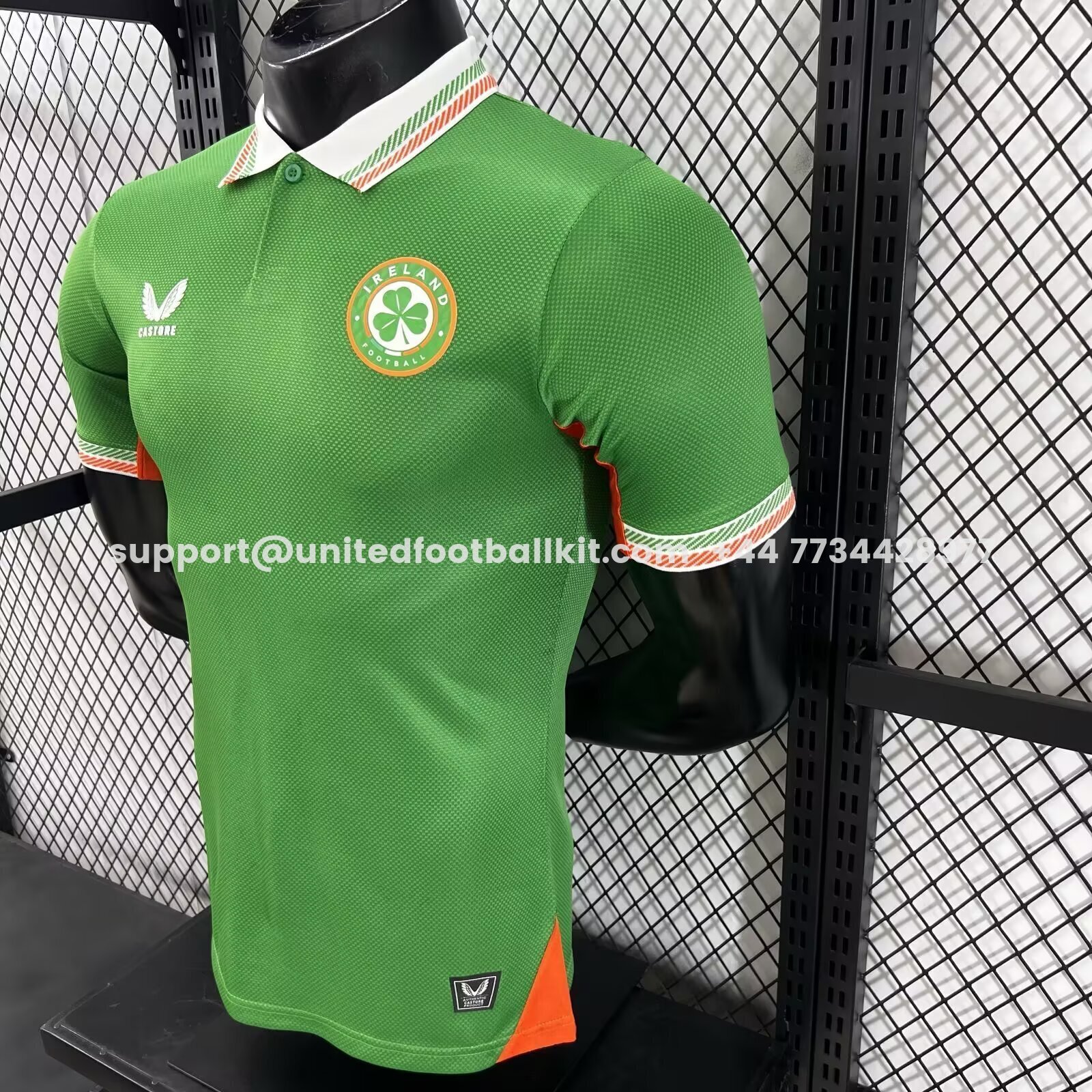 Ireland 2026 Women's Team Home Jersey - Player Version - UnitedFutballJersey