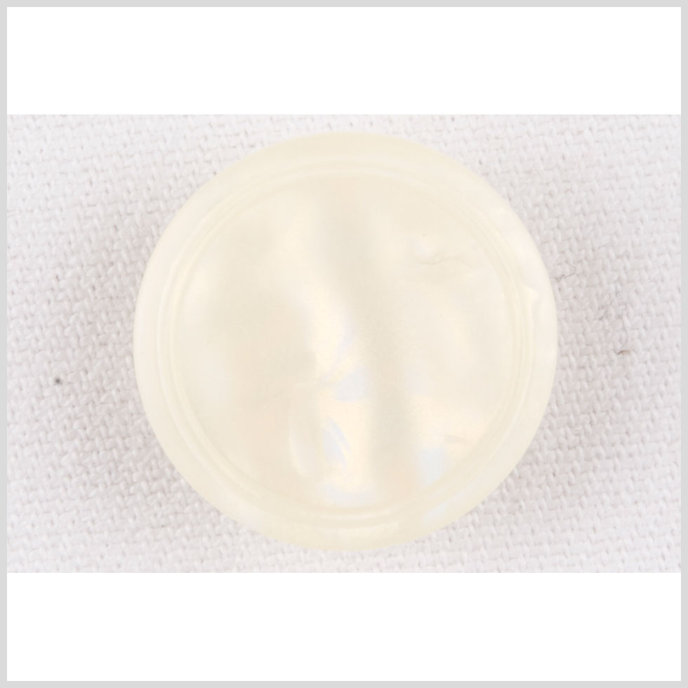 Plastic Shank Back Button - 28L/18mm - Ivory Gold Luster - Joann Fabrics