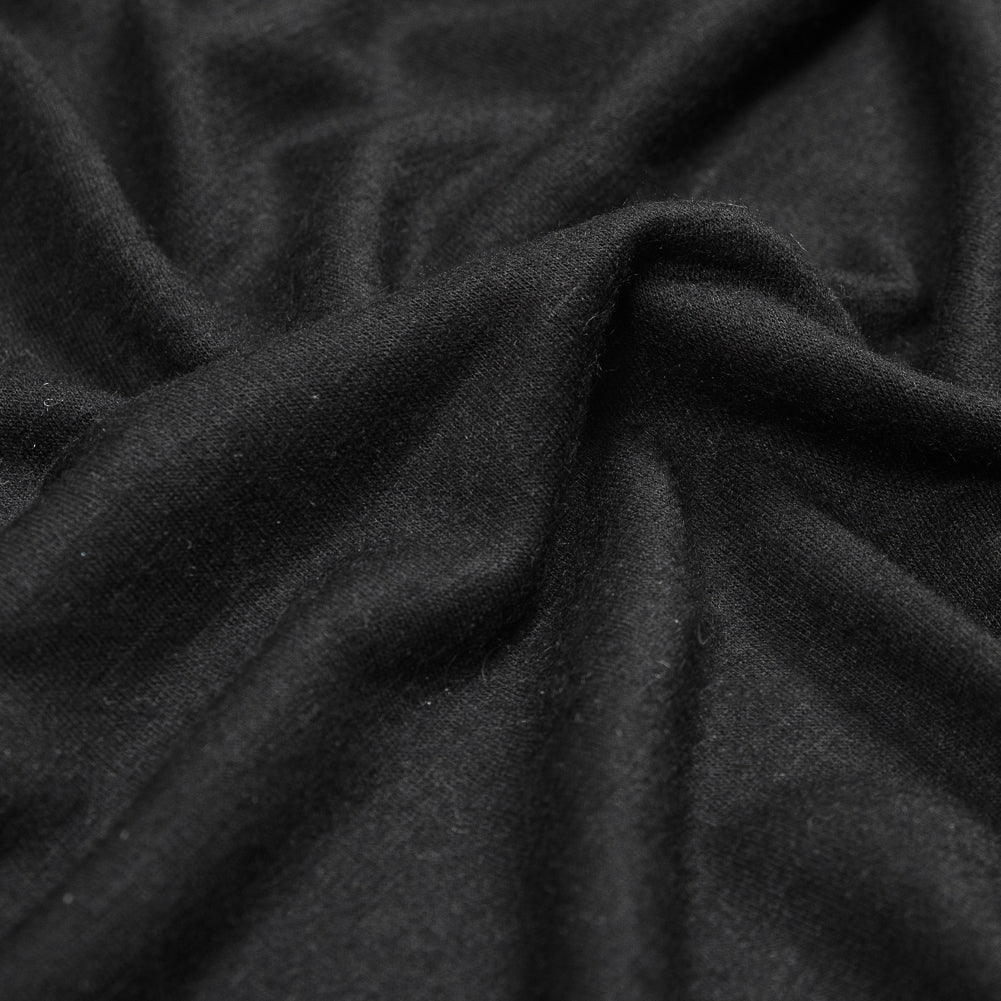 Black Knit Wool Twill - Joann Fabrics