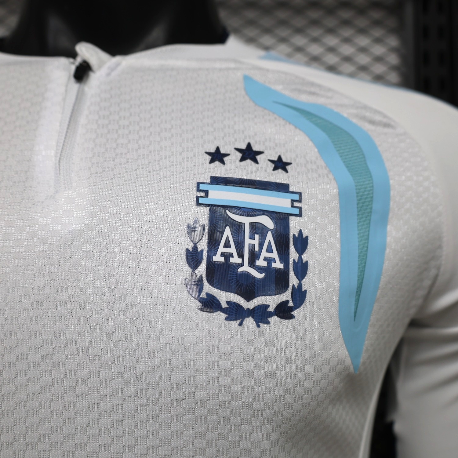 Argentina 2026 White Long Sleeves Training Jersey - Player Version - UnitedFutballJersey