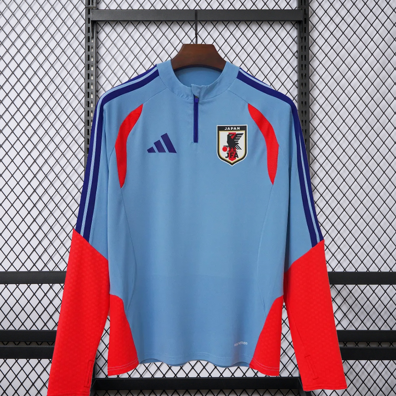 Japan 2026 Blue Long Sleeves Training Jersey - Fans Version - UnitedFutballJersey